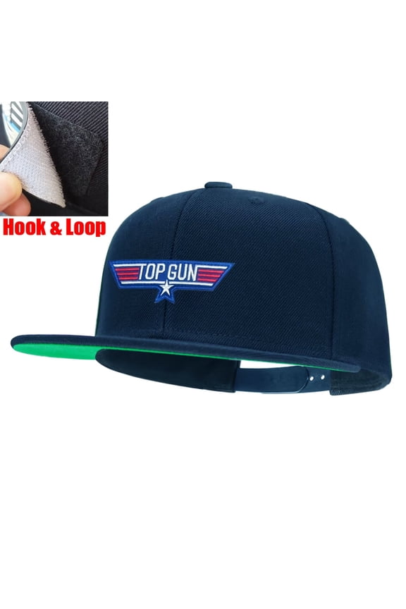 TOP RUN Navy Snapback Hats for Men Women Adjustable Dad Wool Baseball Caps