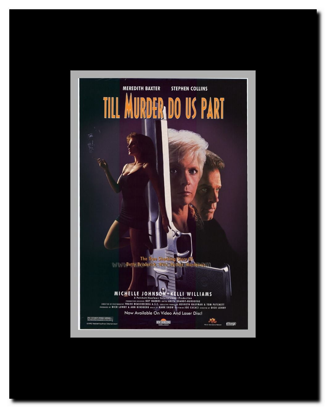 Till Murder Do Us Part Framed Movie Poster
