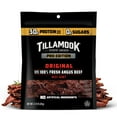 thumbnail image 1 of Tillamook Beef Jerky, Country AKF18 Smoker PRO Edition, Sugar, Original, 2.14 Oz, Real Hardwood Smoked Fresh Angus Beef, Low Carb, High Protein, Ready to Eat Keto Snack for Athletes, Gluten Free, 1 of 3