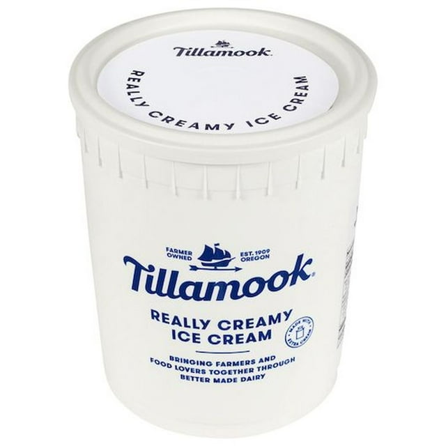Tillamook Chocolate Chip Cookie Dough Ice Cream, 3 Gallon