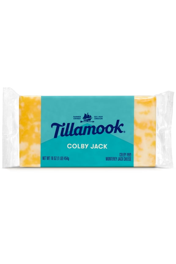 Colby Jack Cheese Block, 16 oz