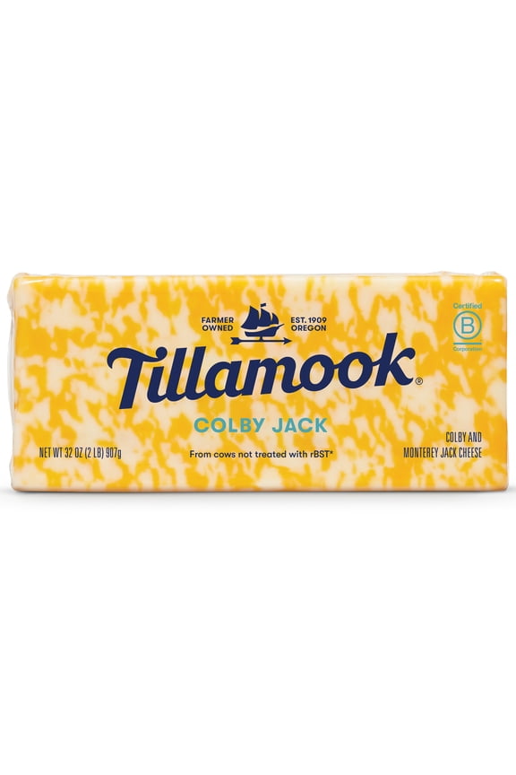 Colby Jack Cheese Block, 32 oz
