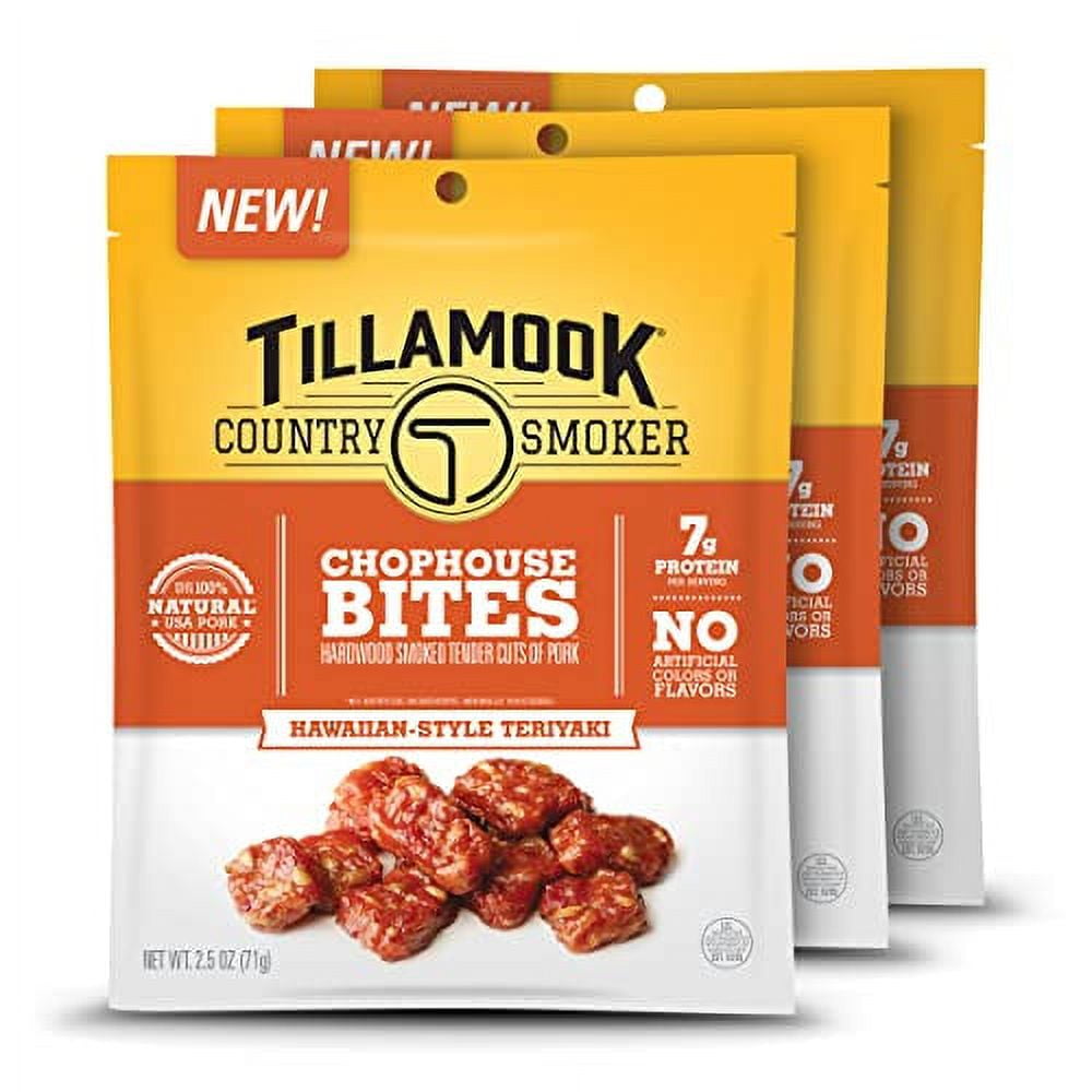 Tillamook Country Smoker Hawaiian Bites 2.5 oz, 3 pack