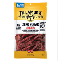 Tillamook Country Smoker Zero Sugar Original Keto Friendly Smoked Sages, 10 Ounce