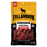 Tillamook Country Smoker Original Zero Sugar Smoked Sausages, 8g Protein per Serving, 10 Oz