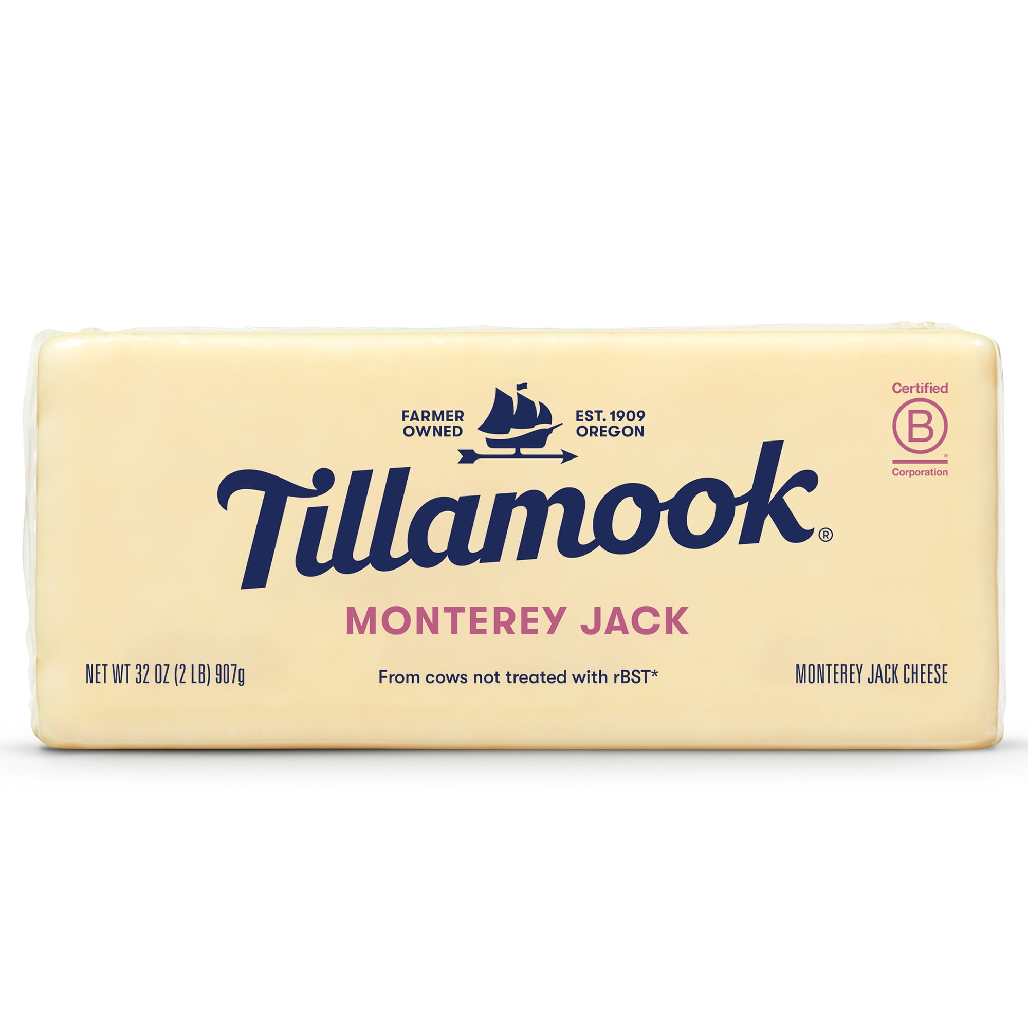 Tillamook Monterey Jack Cheese Block, 32 oz