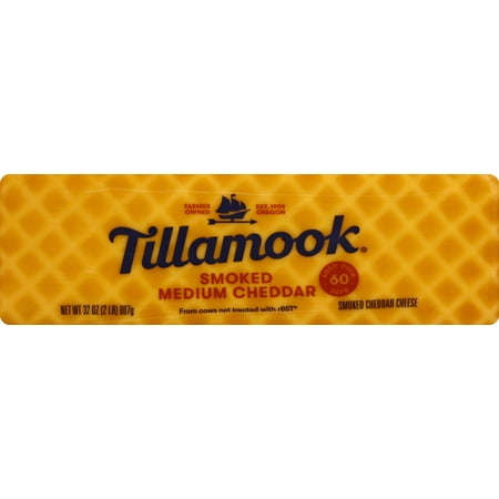 Tillamook Smoked Cheddar Cheese, 2 Pound -- 6 per case.