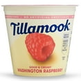 thumbnail image 1 of Tillamook Washington Raspberries Good & Creamy Raspberry Low Fat Yogurt, 6 oz, 1 of 14