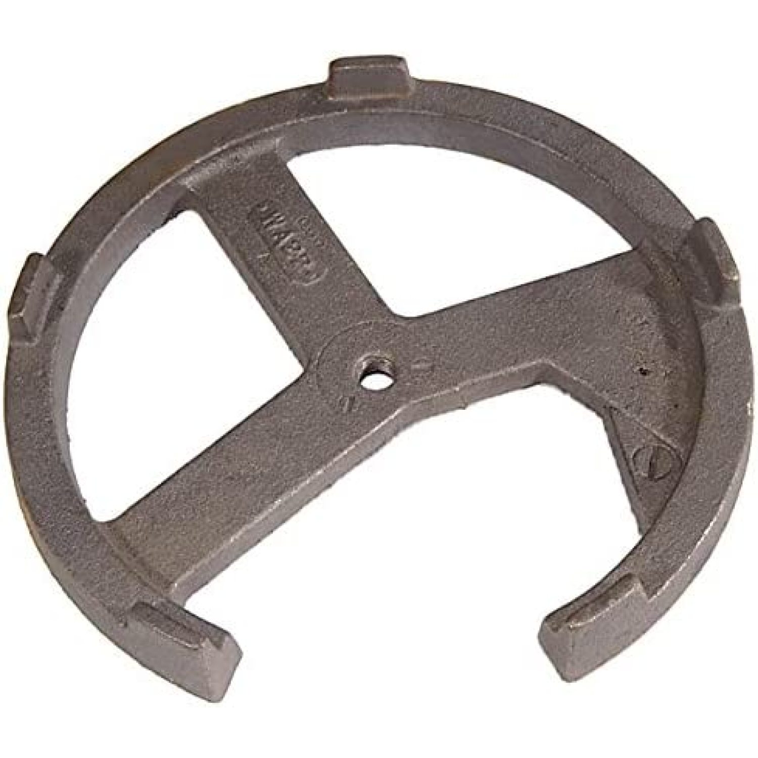 Tilled 9 1/2 Inch Diameter 5 Pound Cast Iron Loader for Floor Lamp