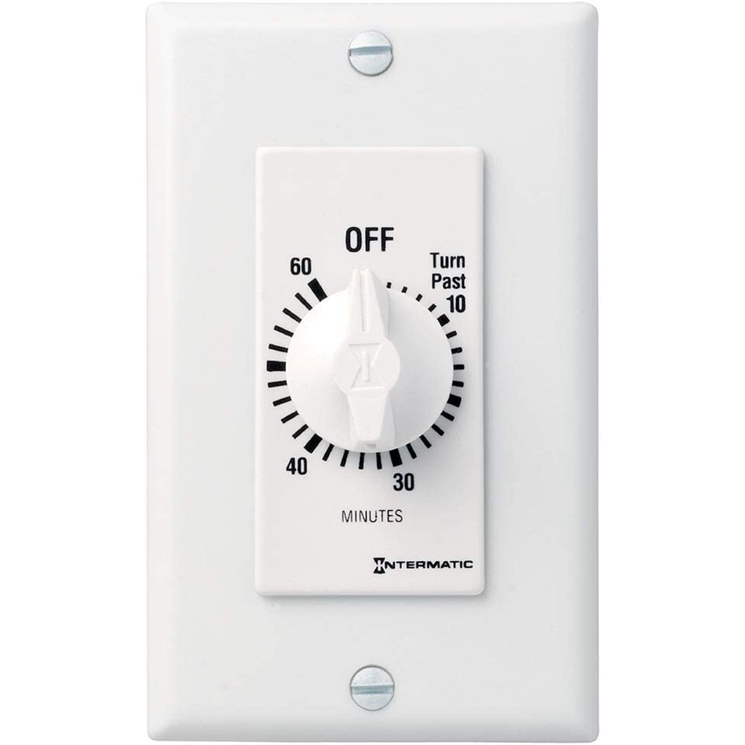 Tilled FD60MWC 60Minute SpringWound InWall Countdown Timer Switch