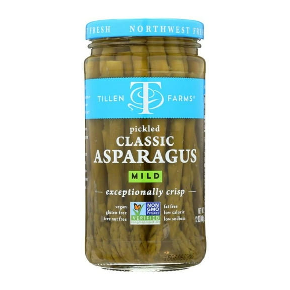 Tillen Farms Asparagus - Pickled - Crispy, 12 Oz