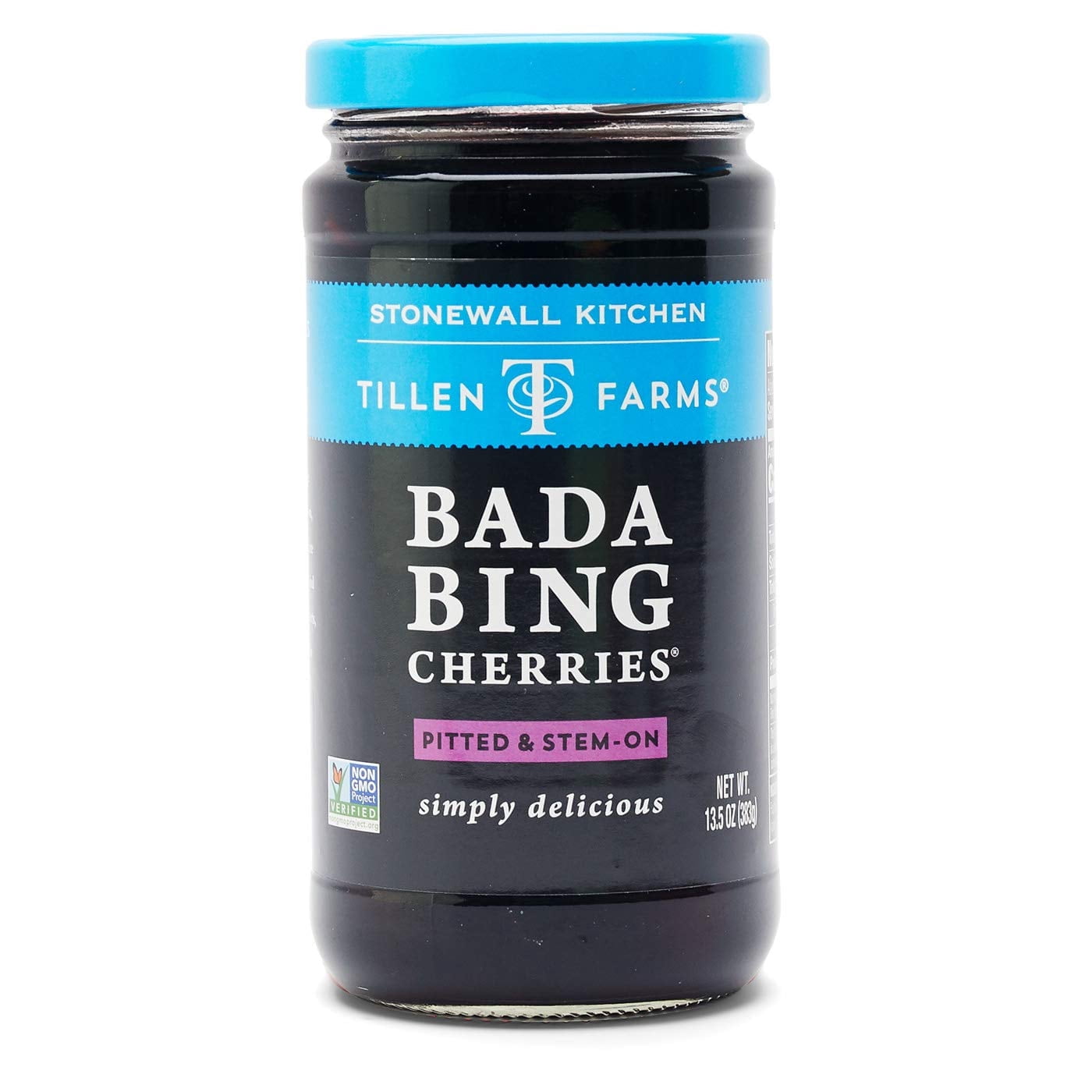 Tillen Farms Bada Bing Cherries, 13.5 ozJar, Case of 6