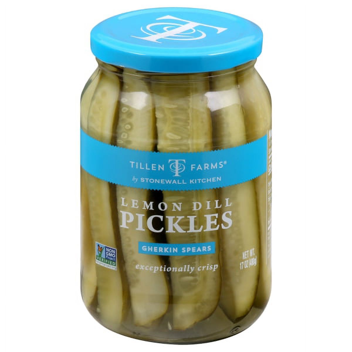 Tillen Farms Lemon Dill Pickles, 17 Ounces