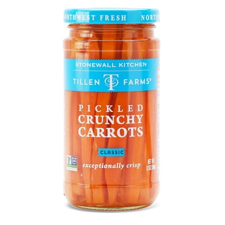 Tillen Farms Pickled Crunchy Carrots, 3-Pack 12 oz. Jars