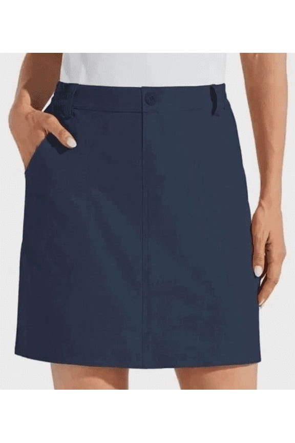 Ladies Trek Skort Navy Small