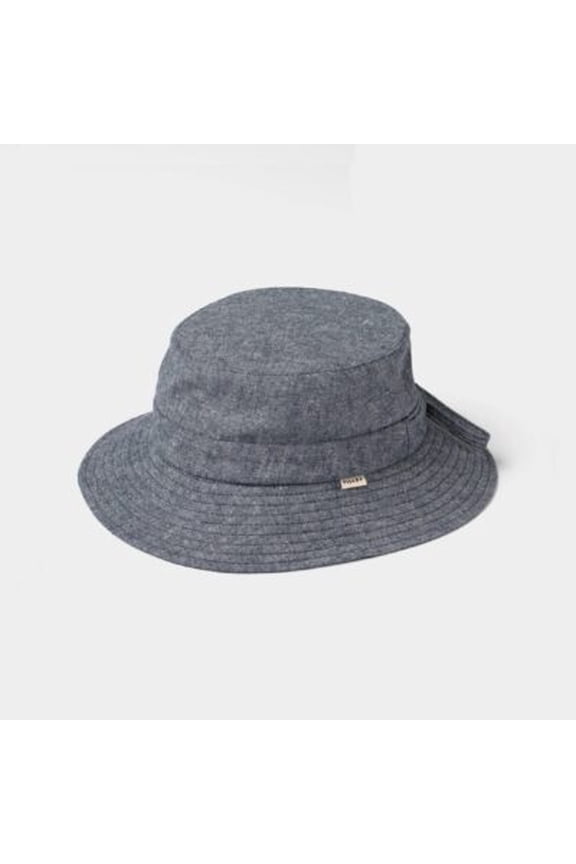 Mash Up Bow Bucket Hat - Navy - (Small)