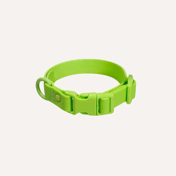 Tilley + Me PVC Dog Collar - All Weather Waterproof Durable Odor-Resistant