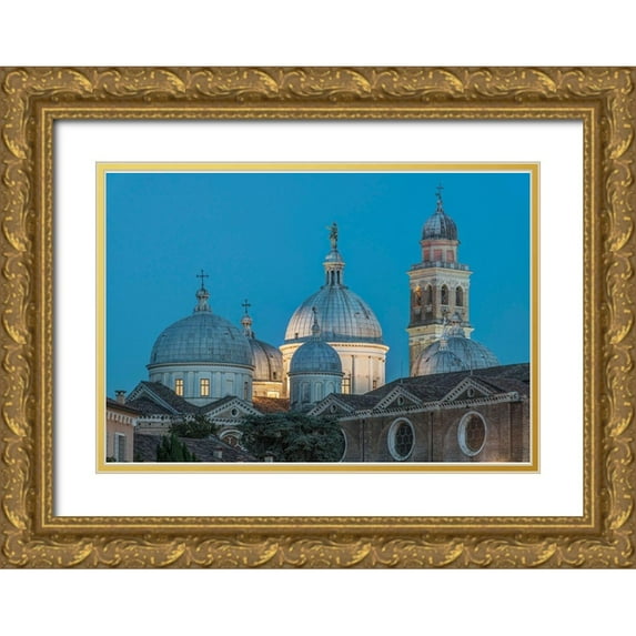 Tilley, Rob 18x14 Gold Ornate Wood Framed with Double Matting Museum Art Print Titled - Italy-Padua-Basilica of St Anthony