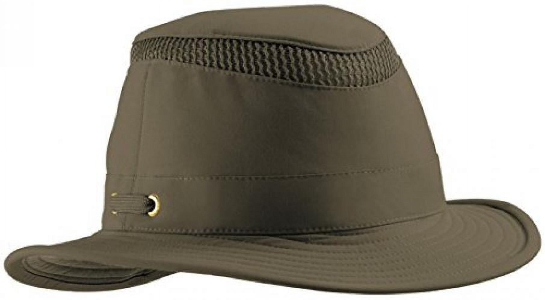 Tilley unisex adult Ltm5 Airflo Medium Brim Recycled Sun Hat, Light Stone, 6.875 US Tilley LTM5 Nylon Airflo Hat