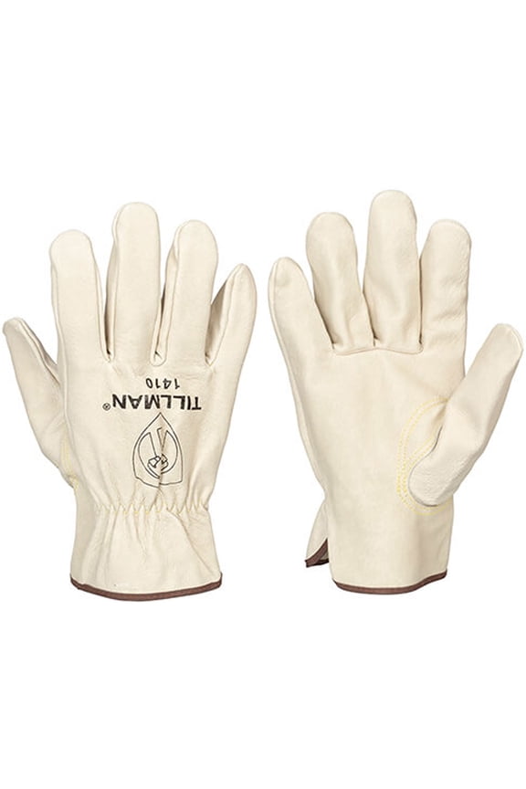 1410 Durable Top Grain Pigskin Drivers Gloves, Unlined, Small