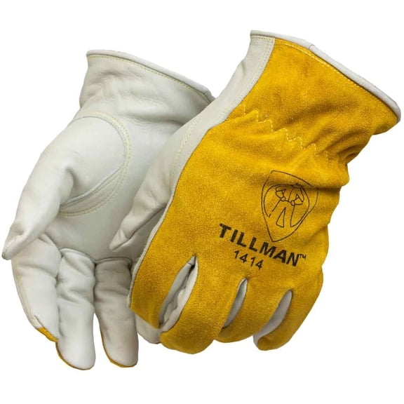 Tillman 1414 Top Grain/Split Cowhide Back Drivers Gloves, 2X-Large