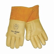 Tillman 42 Top Grain Pigskin Foam Lined Thumb Strap MIG Welding Gloves, Medium