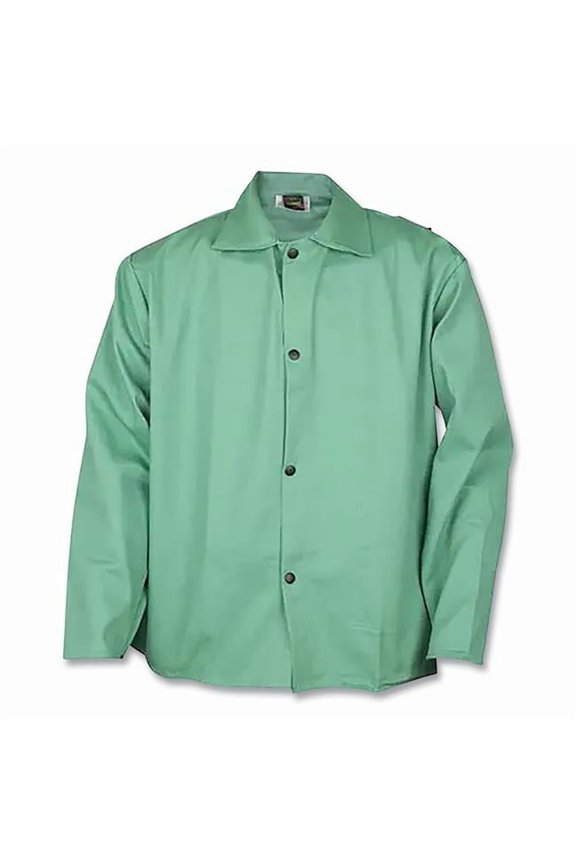 6230 30" 9 oz. Green FR Cotton Welding Jacket, 3X-Large