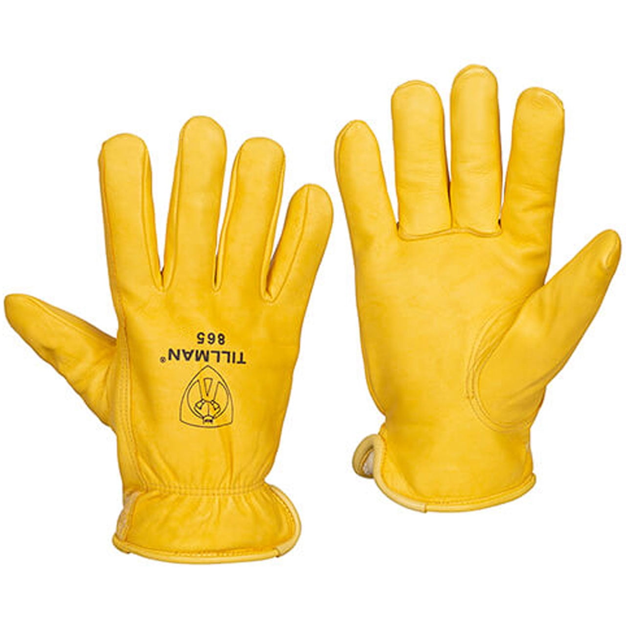 Produktbild von PLAINSMAN Premium Allzweck-Handschuhe Aus Cabretta Leder – Camo-Farbe, Größe M