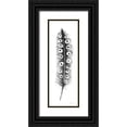 thumbnail image 1 of Tillmon, Avery 11x24 Black Ornate Wood Framed with Double Matting Museum Art Print Titled - Spirit Feather VIIIa, 1 of 4