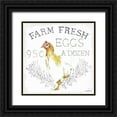 thumbnail image 1 of Tillmon, Avery 12x12 Black Ornate Wood Framed with Double Matting Museum Art Print Titled - Farm Fresh enamel, 1 of 4