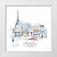 thumbnail image 1 of Tillmon, Avery 12x12 White Modern Wood Framed Museum Art Print Titled - World Cafe II Paris Color, 1 of 4