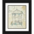 thumbnail image 1 of Tillmon, Avery 12x14 Black Ornate Wood Framed with Double Matting Museum Art Print Titled - Bird Cage IV, 1 of 4