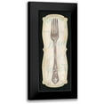 thumbnail image 1 of Tillmon, Avery 12x24 Black Modern Framed Museum Art Print Titled - French Fork, 1 of 5