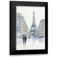 thumbnail image 1 of Tillmon, Avery 13x18 Black Modern Framed Museum Art Print Titled - Walking in the Rain, 1 of 5
