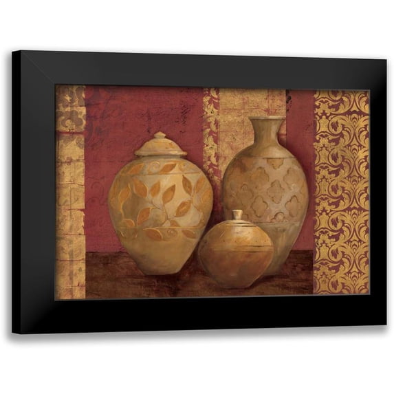 Tillmon, Avery 14x11 Black Modern Framed Museum Art Print Titled - Aegean Vessels on Spice
