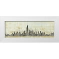 thumbnail image 1 of Tillmon, Avery 14x7 White Modern Wood Framed Museum Art Print Titled - Empire Skyline, 1 of 4