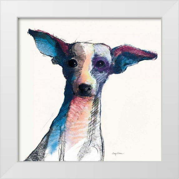 Tillmon, Avery 15x15 White Modern Wood Framed Museum Art Print Titled - Thor Watercolor Pastel