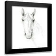 thumbnail image 1 of Tillmon, Avery 15x18 Black Modern Framed Museum Art Print Titled - Horse Sketch, 1 of 5