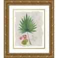 thumbnail image 1 of Tillmon, Avery 15x18 Gold Ornate Wood Framed with Double Matting Museum Art Print Titled - Botanical Journal II Light, 1 of 4