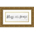 thumbnail image 1 of Tillmon, Avery 18x10 Gold Ornate Wood Framed with Double Matting Museum Art Print Titled - Life at Home X Shiplap, 1 of 4