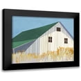 thumbnail image 1 of Tillmon, Avery 18x15 Black Modern Framed Museum Art Print Titled - Wheat Fields Green Crop, 1 of 5
