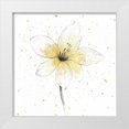 thumbnail image 1 of Tillmon, Avery 26x26 White Modern Wood Framed Museum Art Print Titled - Gilded Graphite Floral II, 1 of 4
