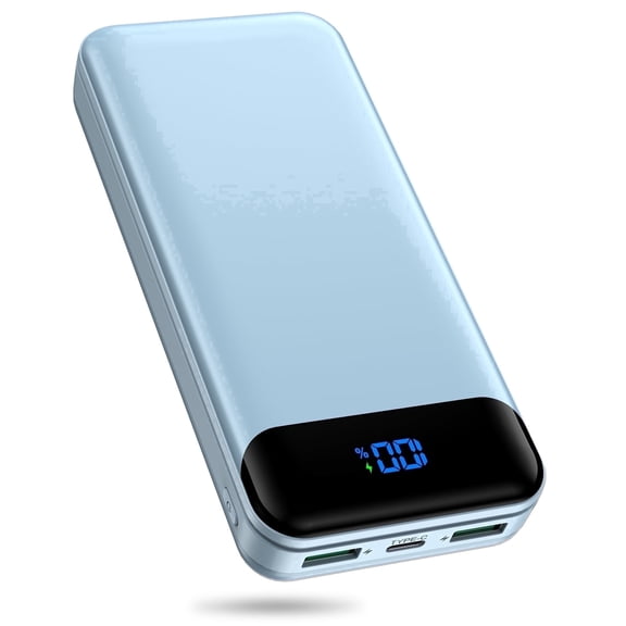 Tilnce 40000mAh Portable Power Station, 30W PD Fast Charging External Battery with 3 USB Ports, Smart LED Digital Display & NTC Secure Power Bank for iPhone 17 16 15, Samsung S26 S25, Camping