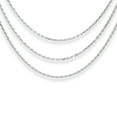 thumbnail image 1 of Tilo Jewelry Solid 925 Sterling Silver Rope Chain Necklace with Secure Lobster Lock | 2.5mm - 22 Inch | Everyday Necklace for Men & Women, 1 of 14