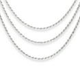 thumbnail image 1 of Tilo Jewelry Solid 925 Sterling Silver Rope Chain Necklace with Secure Lobster Lock | 2.75mm - 18 Inch | Everyday Necklace for Men, Women, Unisex, 1 of 14