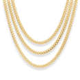 thumbnail image 1 of Tilo Jewelry Yellow Gold Plated 925 Sterling Silver Miami Cuban Link Chain Necklace with Secure Lobster Lock | 5mm - 26 Inch | Everyday Necklace for Men & Women, 1 of 13