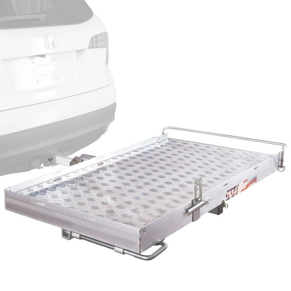 Tilt-A-Rack Aluminum Scooter and Wheelchair Full Size Carrier - 500 lb. Capacity