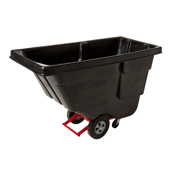 Tilt Dump Truck/Trash Cart/Garbage Collection/Recycling Yard Waste Collection lbs capacity for Office/Warehouse/Facility Management