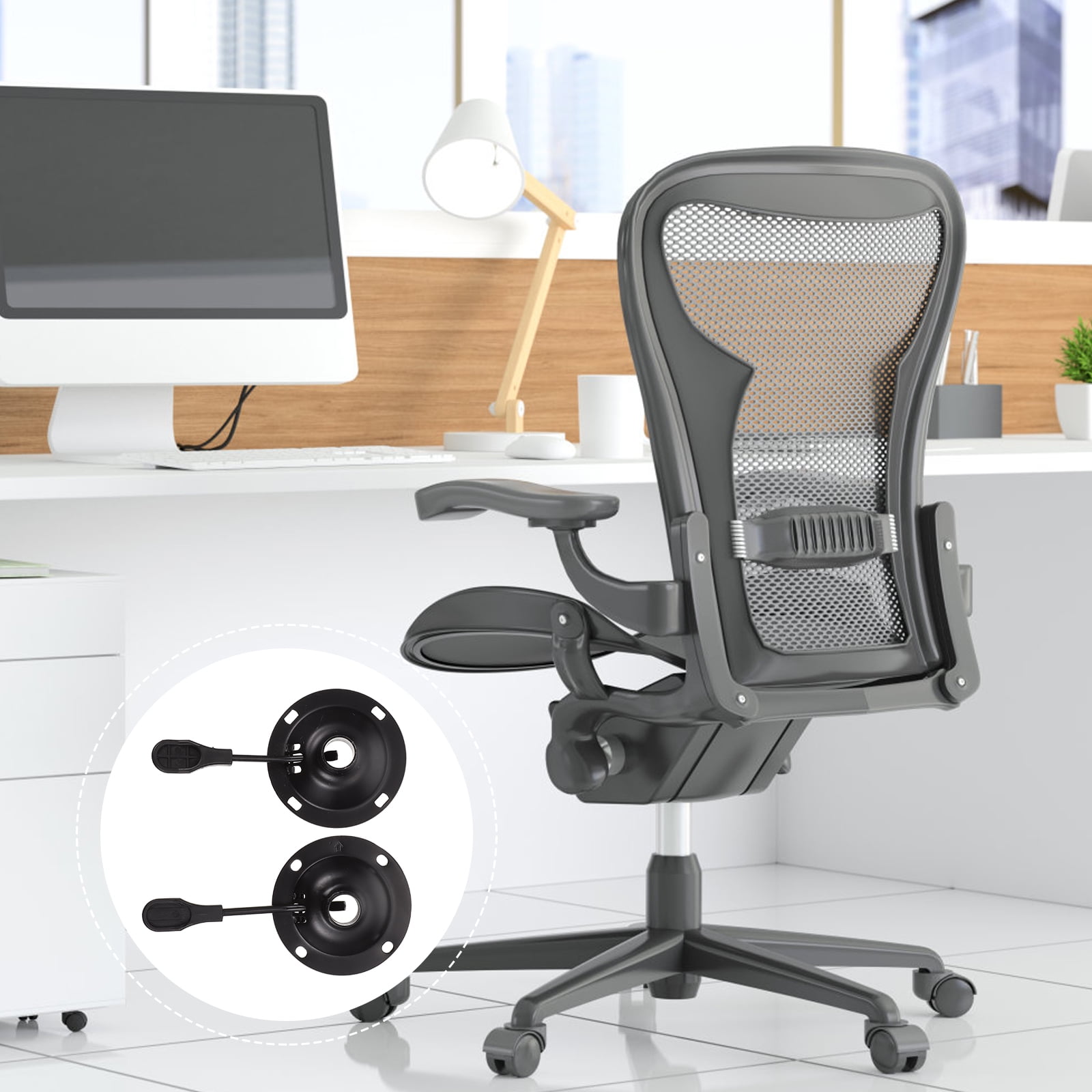 Tilt Office Chair Mechanism Base Control Swivel Base Replacement