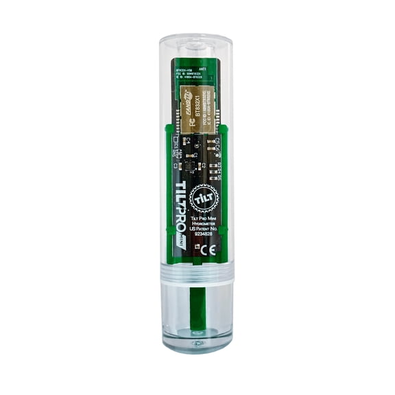 Tilt Pro Mini Wireless Hydrometer & Thermometer For Smartphone or Tablet-Green